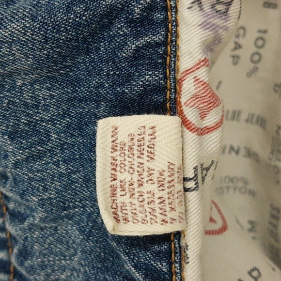 Baby Gap Original Special Edition Legendary Denim Zip Up Jacket VTG 12-24 mos - Picture 15 of 16